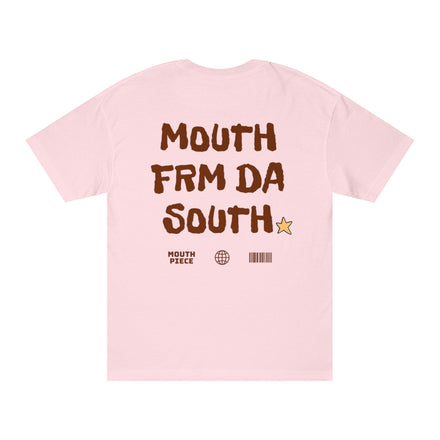 Mouth Frm Da South Tee - Pink